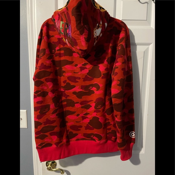 Bape tiger hoodie red - Picture 2 of 3